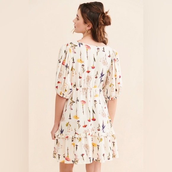 Lisa Says Gah X Free People Leila Floral Dress NWT Size XS - Picture 2 of 11